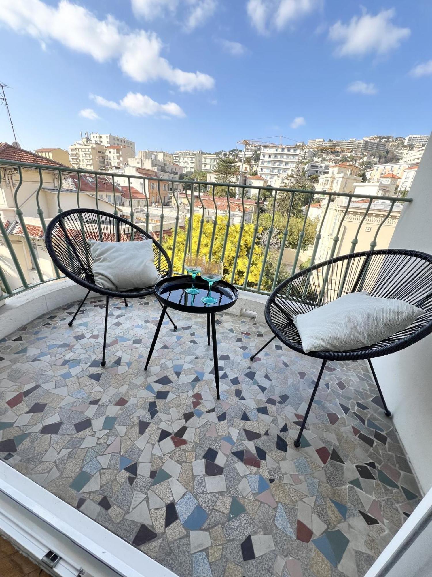 Mj-Select - Gambetta 4 Pers Terrace Clim Apartment Nice Luaran gambar